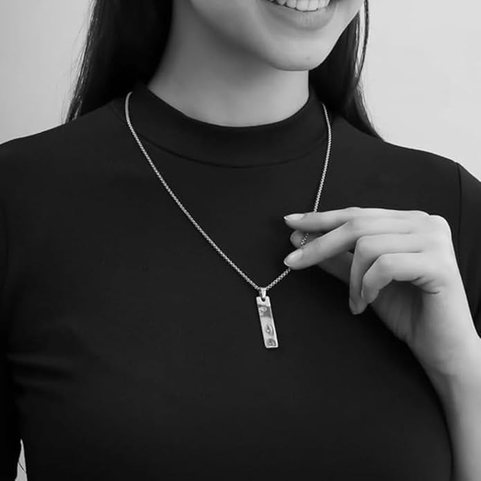 Silver Customise Eye Pendant